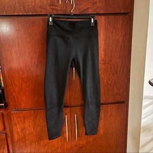Black high waisted Fabletics leggings.